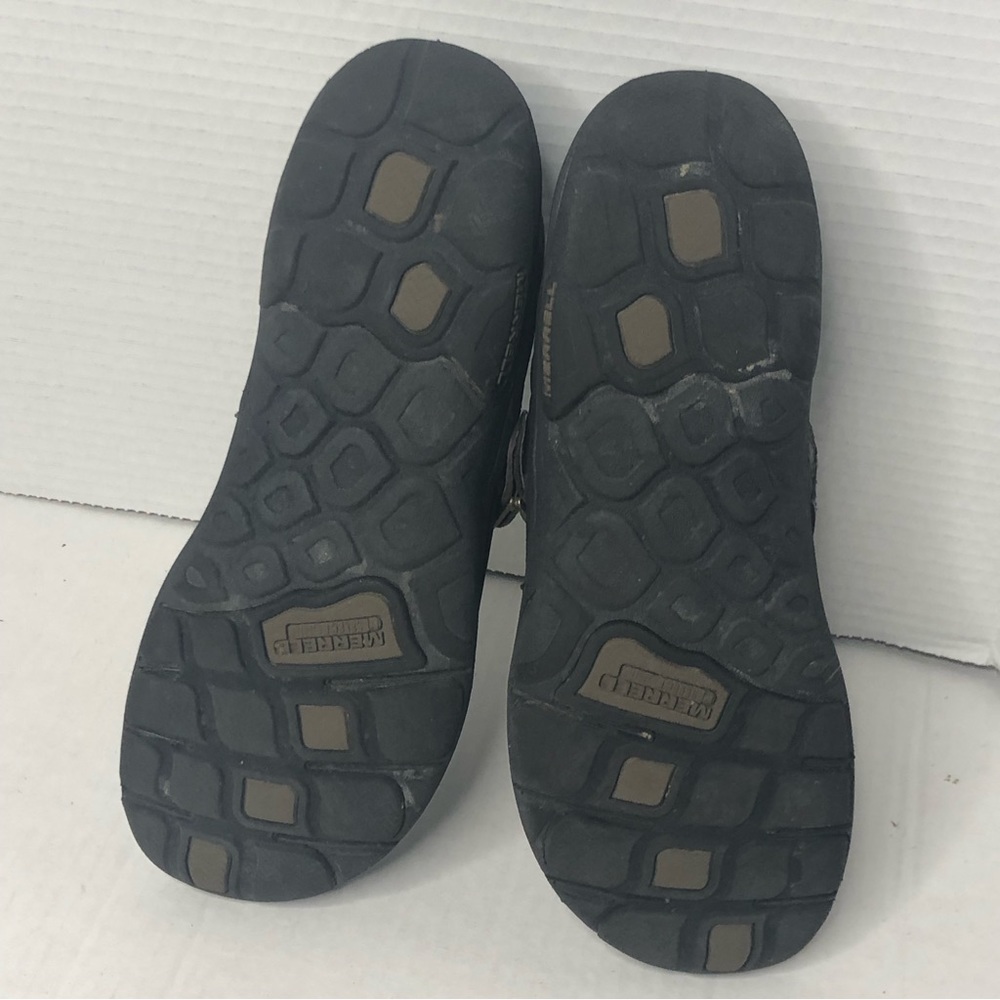Merrell Shoes Womens 9 Dassie Buckle Brown Slip On Comfort Nubuck Leather - Picture 12 of 12